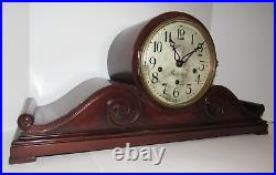 Antique Peerless Limited Quarter Hour Westminster Chime Clock With 5 Gongs Rare