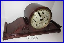 Antique Peerless Limited Quarter Hour Westminster Chime Clock With 5 Gongs Rare