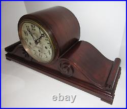 Antique Peerless Limited Quarter Hour Westminster Chime Clock With 5 Gongs Rare