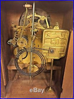 Antique Phillip Haas & Son Bracket Clock Unique and Rare Westminster Chimes Runs