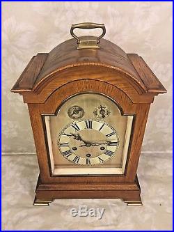 Antique Phillip Haas & Son Bracket Clock Unique and Rare Westminster Chimes Runs