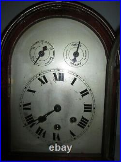 Antique Quarter Hour Westminster Chime Bracket Clock Wurttemberg, Germany 8-day