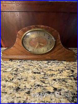 Antique Revere Telechron Electric Westminster Chime Mantel Clock Chimes Well