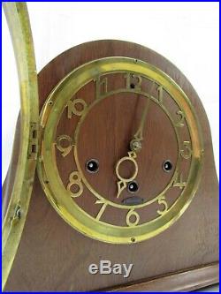 Antique SETH THOMAS MANTEL CLOCK 8-day art deco Medbury 4w WESTMINSTER CHIMES