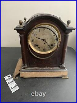 Antique SETH THOMAS SONORA 8 Day Westminster Chime Mantle Clock For Restoration