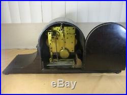 Antique Seth Thomas 113 Westminster Chime Model 80 Mantel Clock w Key & Pendulum
