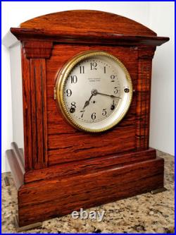 Antique Seth Thomas 4 Bell Sonora Chime Mantel Clock 8-Day Quarter Hour Chime