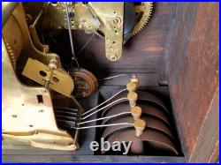 Antique Seth Thomas 4 Bell Sonora Chime Mantel Clock 8-Day Quarter Hour Chime