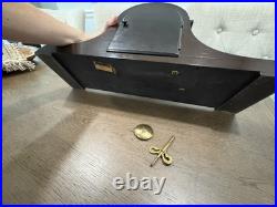 Antique Seth Thomas 8 Day Key Wind Westminster Chime #92 Tambour Mantle Clock