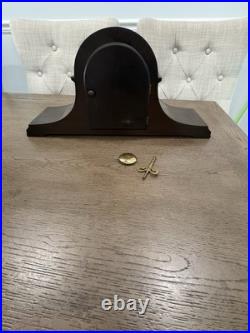 Antique Seth Thomas 8 Day Key Wind Westminster Chime #92 Tambour Mantle Clock