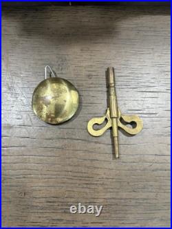 Antique Seth Thomas 8 Day Key Wind Westminster Chime #92 Tambour Mantle Clock