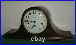Antique Seth Thomas 8Day Westminster Chime Woodbury Mantle Clock Working Tambour