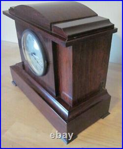 Antique Seth Thomas Adamantine Mantel Clock 4 Bell Sonora Movement