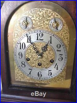 Antique Seth Thomas Chime Westminster Beehive Cathedral Mantle Clock FANCY DIAL