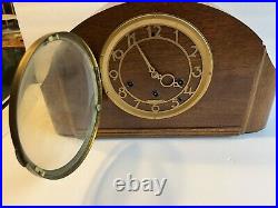 Antique Seth Thomas Mantel Style Westminster Chime Clock Estate Find