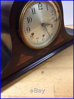 Antique Seth Thomas No. 124 Westminster Chimes 8 Day Mantle Clock Working