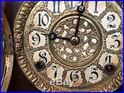 Antique Seth Thomas Sonora 4 Bell Clock Quarter Hour Chime 8 Day Westminster