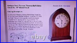 Antique Seth Thomas Sonora 5- Bell Chime Clock #14