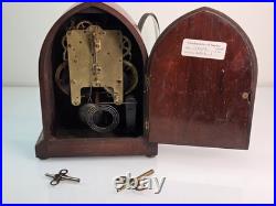 Antique Seth Thomas Sonora Chime Mantel Clock w Mayland Chime Rods Original Keys Antique Seth Thomas Sonora Chime Mantel Clock w Mayland Chime Rods Original Keys