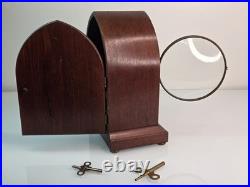Antique Seth Thomas Sonora Chime Mantel Clock w Mayland Chime Rods Original Keys
