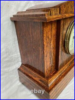 Antique Seth Thomas Sonora Chimes 8d Mantle clock, Adamantine veneer, #1 Special