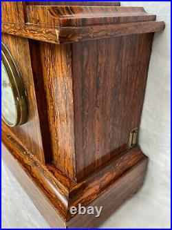 Antique Seth Thomas Sonora Chimes 8d Mantle clock, Adamantine veneer, #1 Special