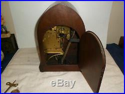 Antique Seth Thomas Sonora Mantle Clock, Westminster Chimes, WORKS