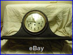 Antique-Seth-Thomas-Westminster-Chime-75-Mantle-Clock-113-Movement