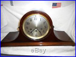 Antique Seth Thomas Westminster Chime 75 Mantle Clock 113 Movement Running