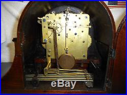 Antique Seth Thomas Westminster Chime 75 Mantle Clock 113 Movement Running