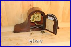 Antique Seth Thomas Westminster Chime Clock Runs And Chimes Good Classic