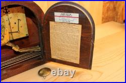 Antique Seth Thomas Westminster Chime Clock Runs And Chimes Good Classic