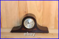 Antique Seth Thomas Westminster Chime Clock Serviced Runs And Chimes Good