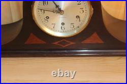 Antique Seth Thomas Westminster Chime Clock Serviced Runs And Chimes Good