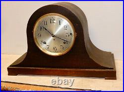 Antique Seth Thomas Westminster Chime Large Tambour Clock Runs Chimes Well