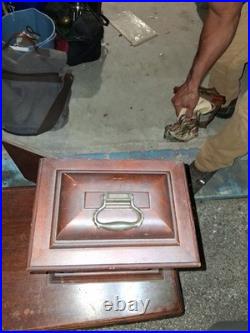 Antique Seth Thomas Westminster Chime Mantel Clock Keywound 8 No. 124 USA