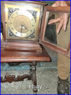 Antique Seth Thomas Westminster Chime Mantel Clock Keywound 8 No. 124 USA