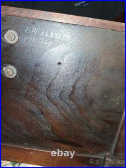 Antique Seth Thomas Westminster Chime Mantel Clock Keywound 8 No. 124 USA