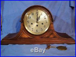 Antique Seth Thomas Westminster Chime Mantle Clock 74 w 113 Movement WORKS A++
