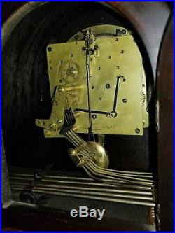 Antique Seth Thomas Westminster Chime Mantle Clock Key Wind #91