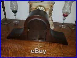 Antique Seth Thomas Westminster Chime Mantle Clock Key Wind #91