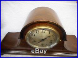 Antique Seth Thomas Westminster Mayland Chime Mantle Clock 124 Running With Key