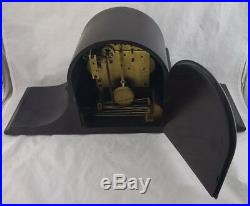 Antique Seth Thomas Westminster mantle clock runs No 113 Movement 5 hammer chime