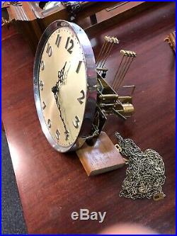 Antique Urgos Chain Driven Westminster Chime UW03011B Movement Repair Clock