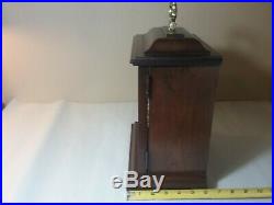 Antique Vintage Howard Miller Mantle Case Clock Two (2) Jewel Westminster Chime