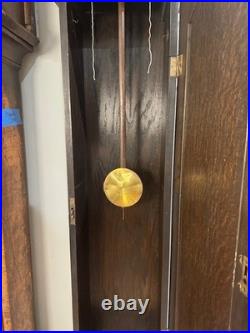 Antique Vintage Junghans grandfather clock- Westminster chimes