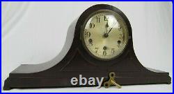 Antique WESTMINSTER CHIMES clock German KIENZLE Mantle key Original Condition