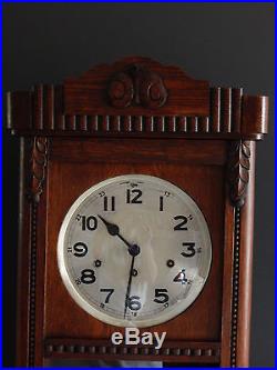 Antique Wall Clock, Westminster Chime & Whitting Chime