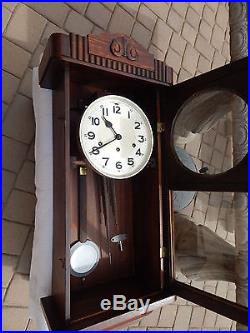 Antique Wall Clock, Westminster Chime & Whitting Chime