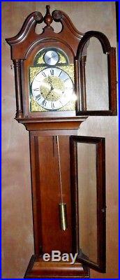 Antique Wanamaker Philadelphia Westminster Chime Grandmother Clock Working